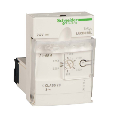 Блок управления усовершенствованный 1,25-5A 24VDC CL20 3P Schneider Electric Schneider Electric  LUCD05BL
