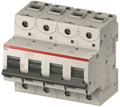 Автоматический выключатель 4P 6A (B) 50kA ABB S804S ABB S800S 2CCS864001R0065