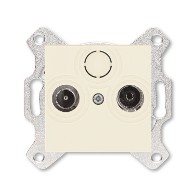 Розетка TV-R оконечная слоновая кость ABB Levit ABB Levit 2CHH083503A6017