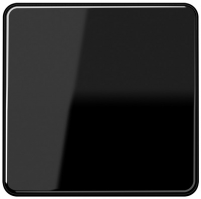 Накладка выключателя клавишного/светорегулятора нажимного Jung Черный Jung CD серия CD1561.07SW