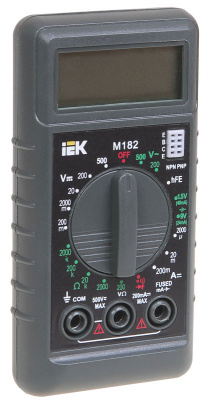 Мультиметр цифровой IEK Compact M182 IEK Compact TMD-1S-182