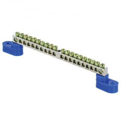 Шина 2 изолятора стойка никель EKF PROxima N 63.20 EKF PROxima sn1-63-20-2