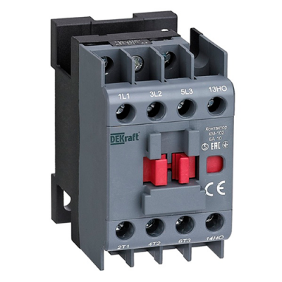 DEKraft КМ-102 Контактор 115А 220В_АС АС3_ АС4 1НО+1НЗ DEKraft КМ-102 21937DEK