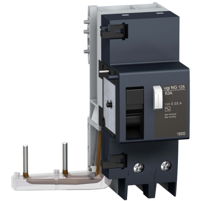 Блок дифф. защ. Vigi NG125 2П 63A 30mA AC Schneider Electric Schneider Electric  19000