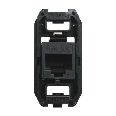 Механизм Разъём информационный RJ45 8 контактов кат.6 UTP ABB NIE ABB Zenit 2CLA201860A1001
