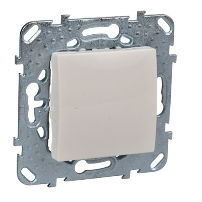 Выключатель 1-клавишный (схема 1) Schneider Electric Unica Бежевый Schneider Electric Unica MGU5.201.25ZD