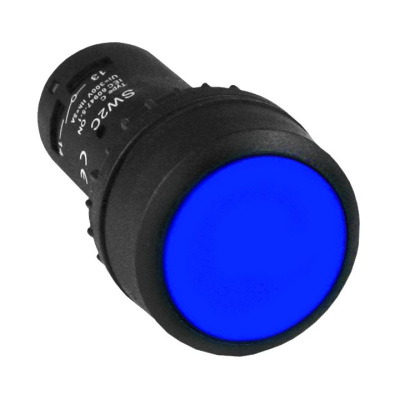 Кнопка возвратная синяя NO+NC EKF PROxima SW2C-14 EKF  sw2c-11s-b