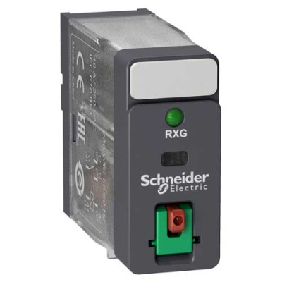 Реле промежут.,10А,1с/О,~230В, кн. +LED Schneider Electric Schneider Electric  RXG12P7
