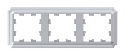 SE AtlasDesign ANTIQUE Рамка 3-постовая Алюминий Systeme Electric AtlasDesign ATN100303