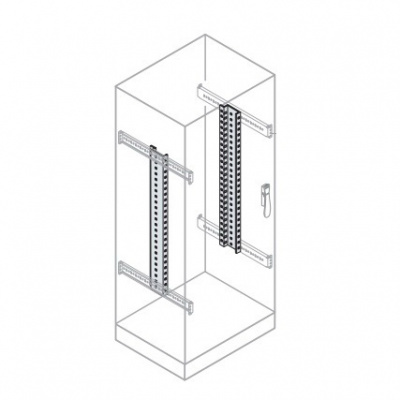 Стойка фигурная 19" уменьшеной высоты 27HE 1300х600/800мм ABB IS2 ABB IS2 EG1130K