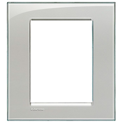 LivingLight Рамка прямоугольная, 3+3 модуля, цвет Серое небо Bticino Bticino  LNA4826KG