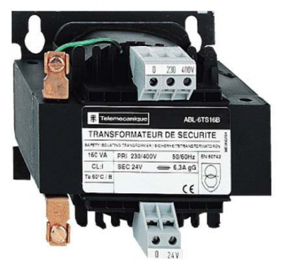 Трансформатор 230-400В 1X24В 63ВA Schneider Electric Schneider Electric  ABL6TS06B