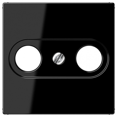 Крышка для TV-розетки Jung Черный Jung AS 500 A561BFPLTVSW