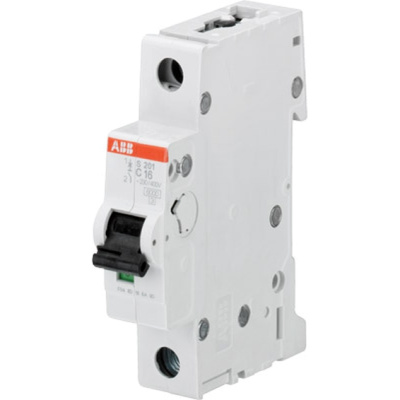 Автоматический выключатель 1P 4A (C) 10kA ABB S201M ABB S200M 2CDS271001R0044