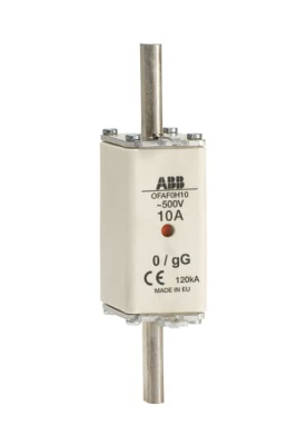 Предохранитель OFAF0aM125 125A тип аМ размер0, до 500В ABB ABB  1SCA022697R6090