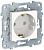 Розетка с заземлением со шторками с быстрозажимными клеммами 16A 250В Schneider Electric Unica New Белый