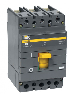 Автоматический выключатель 3P 250 A  35kA IEK ВА88-35 IEK ВА88-35 SVA30-3-0250-R