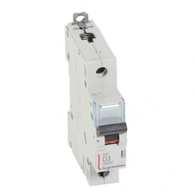 Автоматический выключатель 1P 3A D 6kA Legrand DX3 Legrand DX3 407965