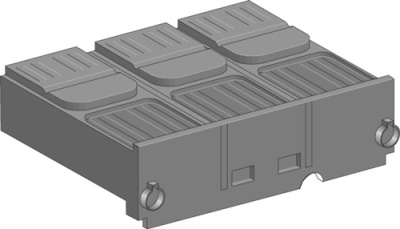 Короткая клеммная заглушка 3P (250) Systeme Electric Systeme Electric  SPD-STC-02