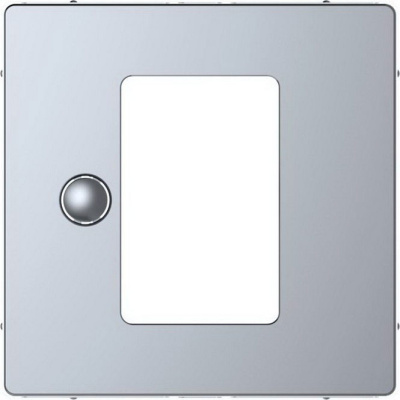 Центральная накладка для сенсорного термостата SD Merten D-Life Нержавеющая сталь Merten D-Life MTN5775-6036