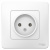 Розетка без заземления без шторок скрытой установки 16A 250В Systeme Electric Blanca Белый Systeme Electric Blanca BLNRS000011