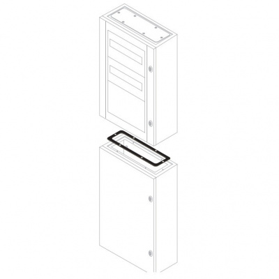 Прокладка уплотнительная для вертикального соединения шкафов 600x200мм IP65 ABB SR2 ABB SR2 GZ6020
