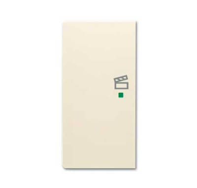 Клавиша двойная левая free@home, сцена, future, цвет слоновая кость ABB ABB  2CKA006220A0524