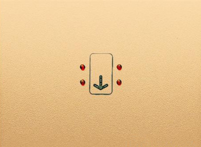 Накладка выключателя карточного с линзой подсветки и маркировкой ABB NIE Olas Песочный ABB Olas 8414 AR