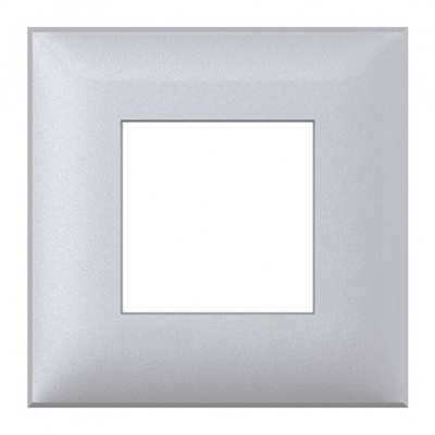 Рамка ARTLEBEDEV, "Avanti", "Закаленная сталь", 2 модуля DKC DKC Avanti 4404902DKC