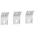 Пластины контактные с углом 45 комплект 3шт Schneider Electric Compact/VigiCompact NSX100-250