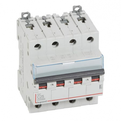 Автоматический выключатель 4P 25 A C 10kA Legrand DX3 Legrand DX3 409338