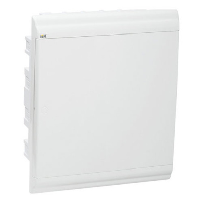 Бокс IEK PRIME ЩРВ-П-24 модуля встраиваемый пластик IP41 белая дверь IEK ЩРВ-П MKP82-V-24-WD-41-10