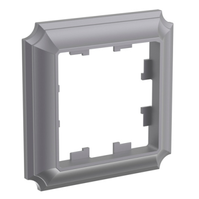 SE AtlasDesign ANTIQUE Рамка 1-постовая Сталь Systeme Electric AtlasDesign ATN100901