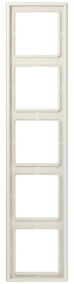 Рамка 5-постовая Jung LS 990 Слоновая кость Jung LS серия LS985W