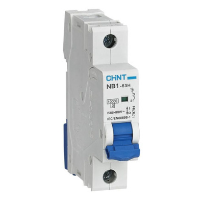 Автоматический выключатель NB1-63H 1P 32A 10кА (C) CHINT CHINT  179789CHINT