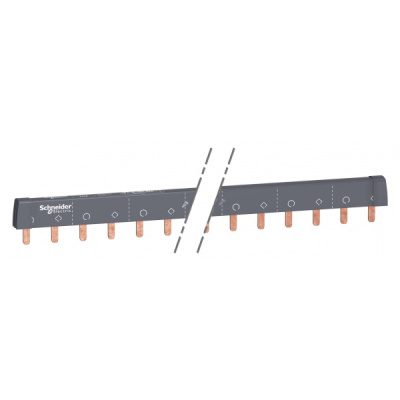 2 Гребенчатые шинки 2п 48мод 9мм Schneider Electric Schneider Electric Acti9 A9XPH224