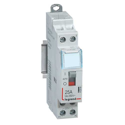 Контактор 230V 2НО 25A руч.упр. Legrand CX3 Legrand  412544