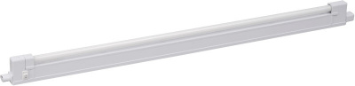 Светильник люминесцентный 17х397х42мм, шнур 1.8м, переходник 0.15м, 8W, G5/T4, IP20 белый IEK ЛПО2004A-1 IEK ЛПО LLPO0-2004A1-1-08-K01