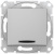 Выключатель 1-клавишный с индикацией 10A Schneider Electric Sedna Алюминий Schneider Electric Sedna SDN0400360
