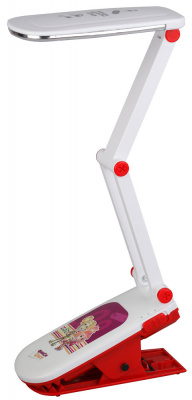 Лампа настольная 2,5Вт LED Красный Эра Фиксики ЭРА Фиксики NLED-424-2.5W-R