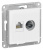 SE AtlasDesign Розетка двойная ТВ + компьютерная RJ45 Лотос кат. 5Е Systeme Electric AtlasDesign ATN001389
