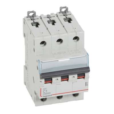 Автоматический выключатель 3P 1A C 10kA Legrand DX3 Legrand DX3 409247