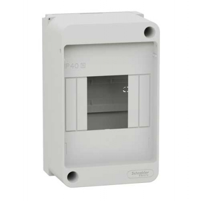 Systeme Electric City9 Box бокс навесной без дверцы 4 мод. Systeme Electric City9 EZ9EAA104