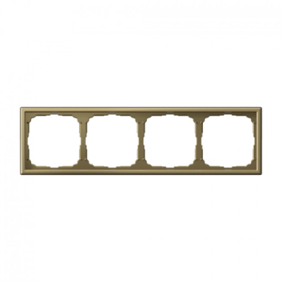 ARTGALLERY 4-постовая РАМКА, ЗОЛОТО Systeme Electric ArtGallery GAL001604