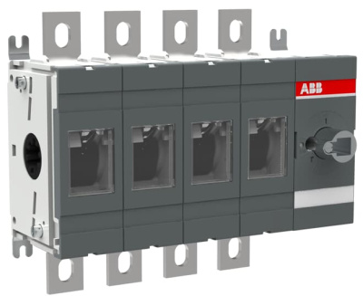 Рубильник OT400E40 до 400А 4-полюсный (без ручки управления) ABB ABB  1SCA022727R8260