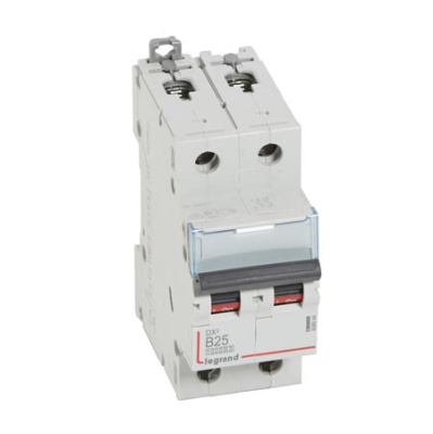 Автоматический выключатель 2P 25 A B 10kA Legrand DX3 Legrand DX3 408944