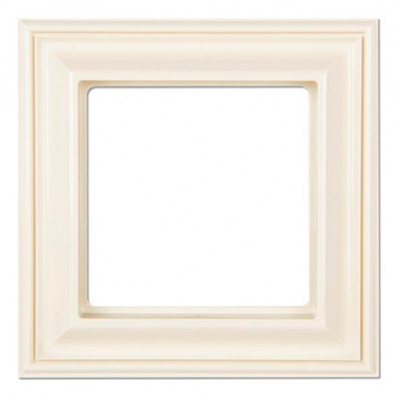 Рамка 1-постовая Jung Eco Profi DECO Слоновая кость Jung Eco Profi DECO EPD481