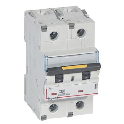 Автоматический выключатель 2P 80A C 10kA Legrand DX3 Legrand DX3 409228