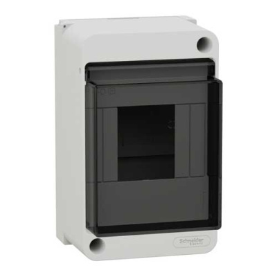 Systeme Electric City9 Box бокс навесной с прозрачной дверцей 4 мод. Systeme Electric City9 EZ9EAB104