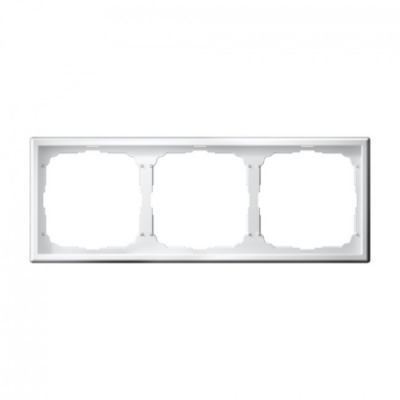 ARTGALLERY 3-постовая РАМКА, универсальная, БЕЛЫЙ Systeme Electric ArtGallery GAL000103
